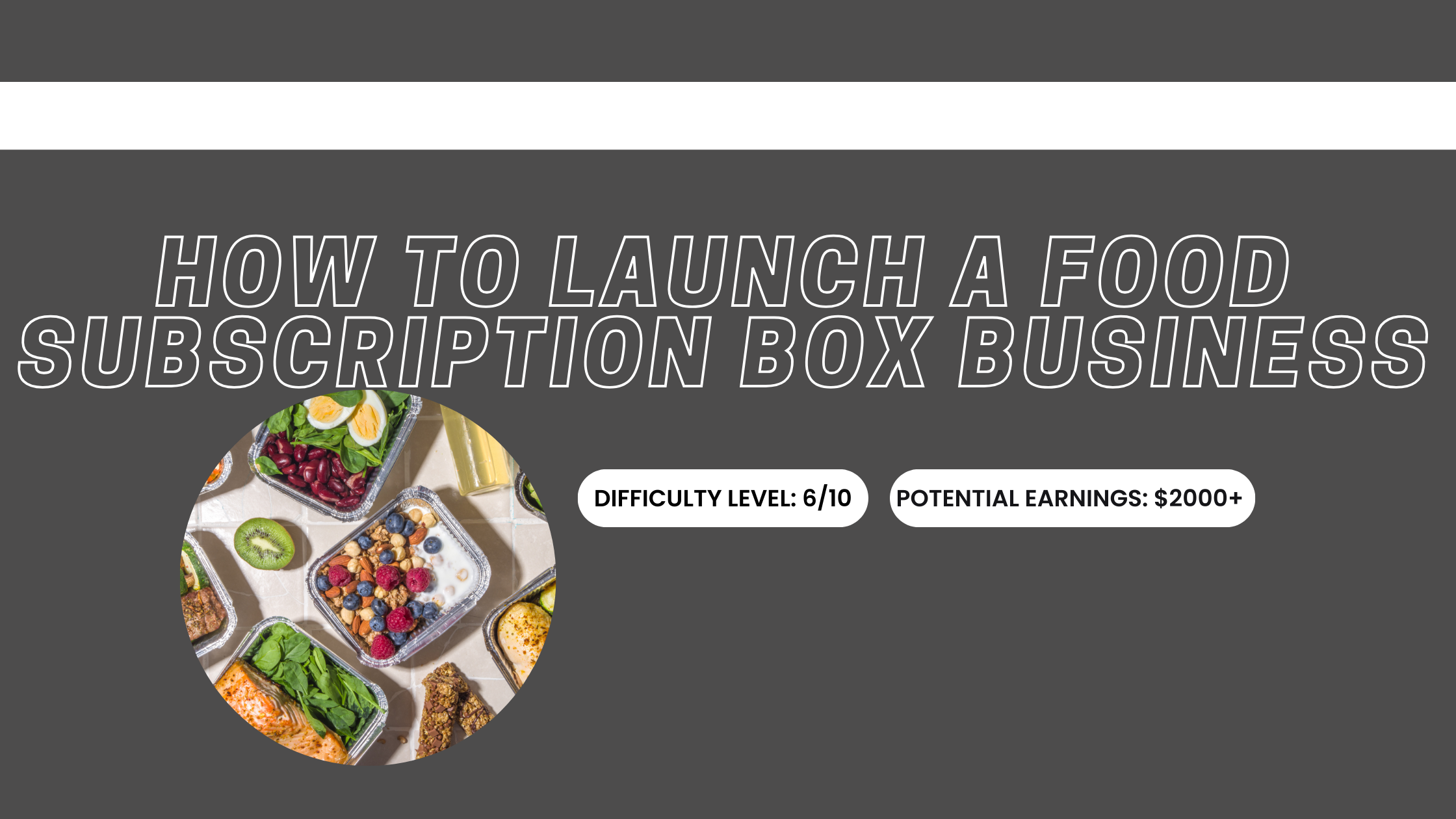 How to Launch a Food Subscription Box Business